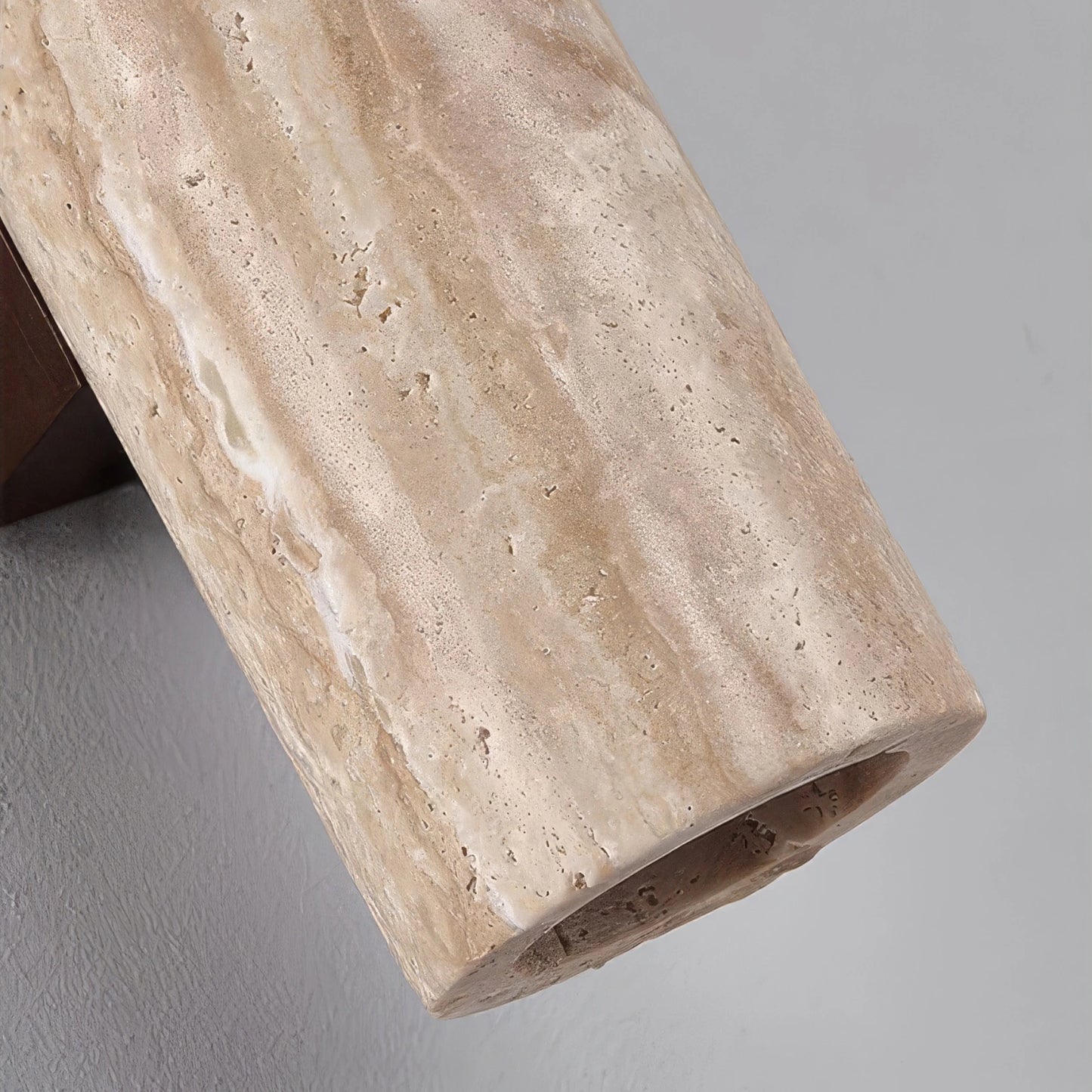 Marbelle – Travertine Stone Wall Light