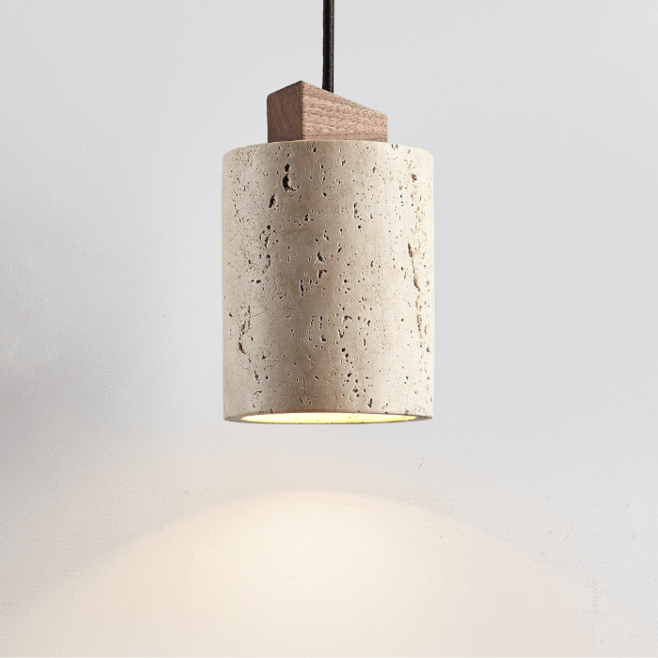 Vantora - Travertine Stone Pendant Light