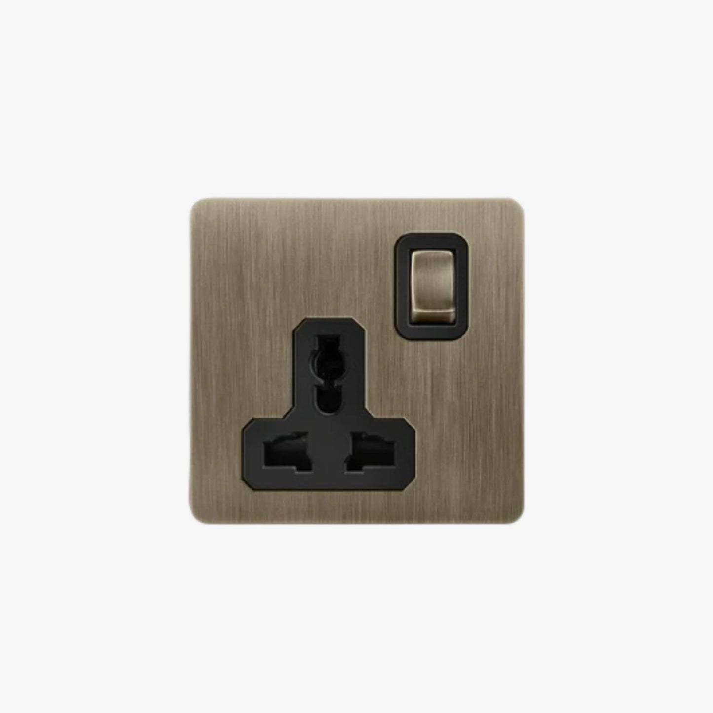 Solene One - 1 Gang Universal Socket Wall Switch