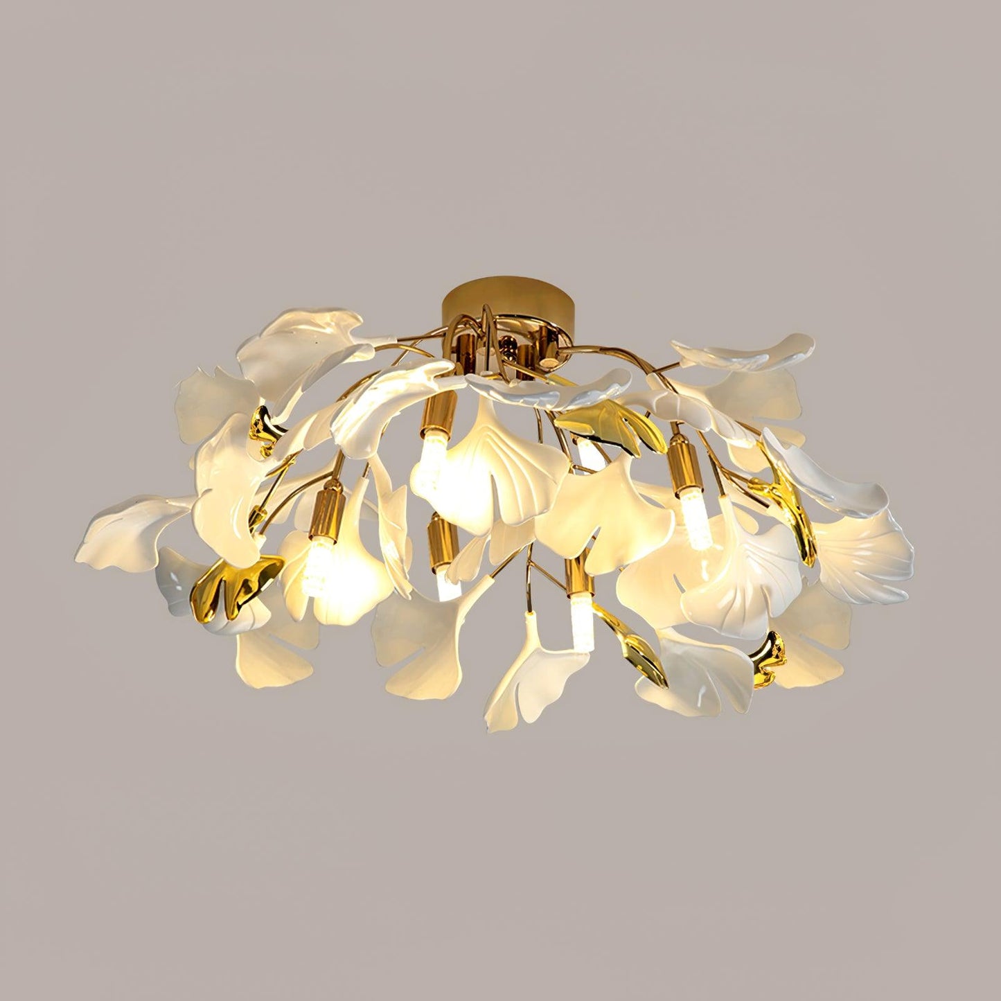 Isarene – Ginkgo Leaf Ceiling Light