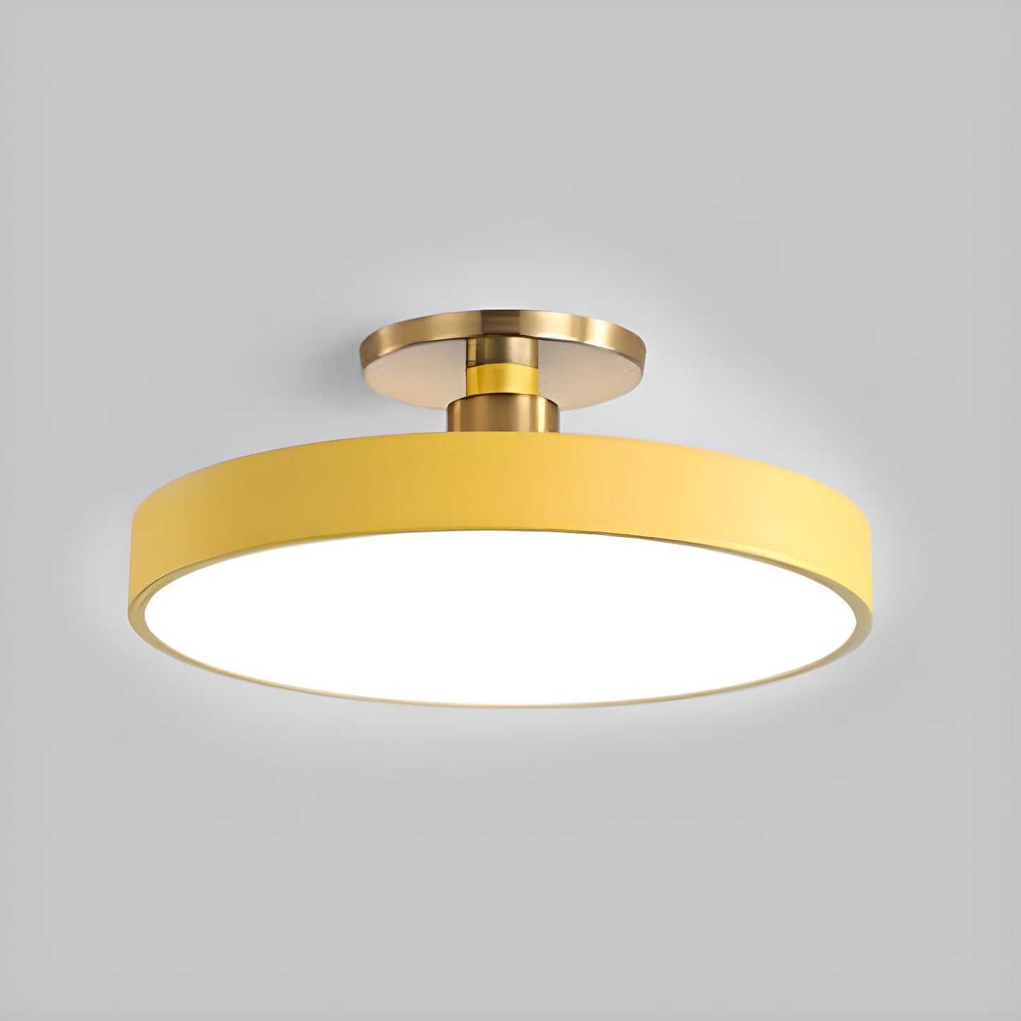Zenvia – Aluminium Semi Flush Ceiling Light