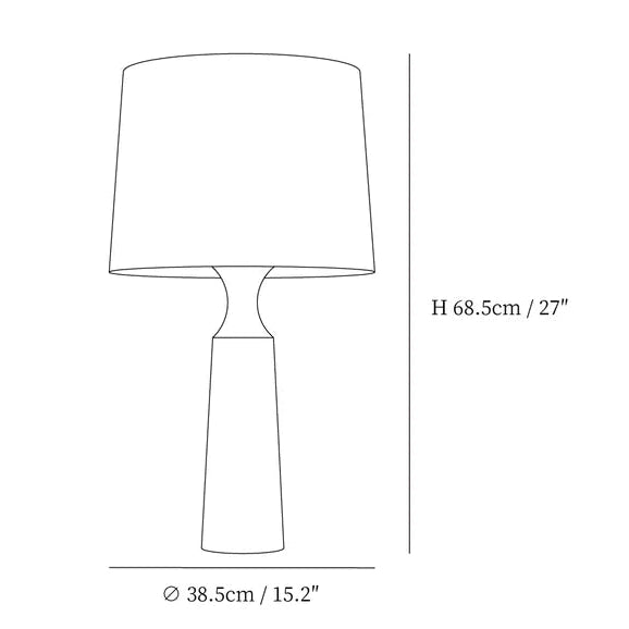 Vantrel - Wood Table Lamp