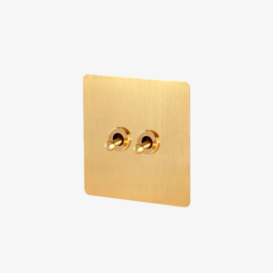 Velaris Two - 2 Gang Wall Switch (2 Way)