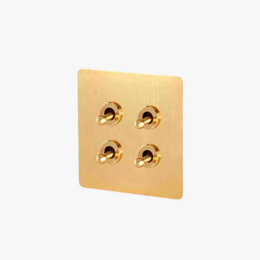 Velaris Four - 4 Gang Wall Switch (2 Way)