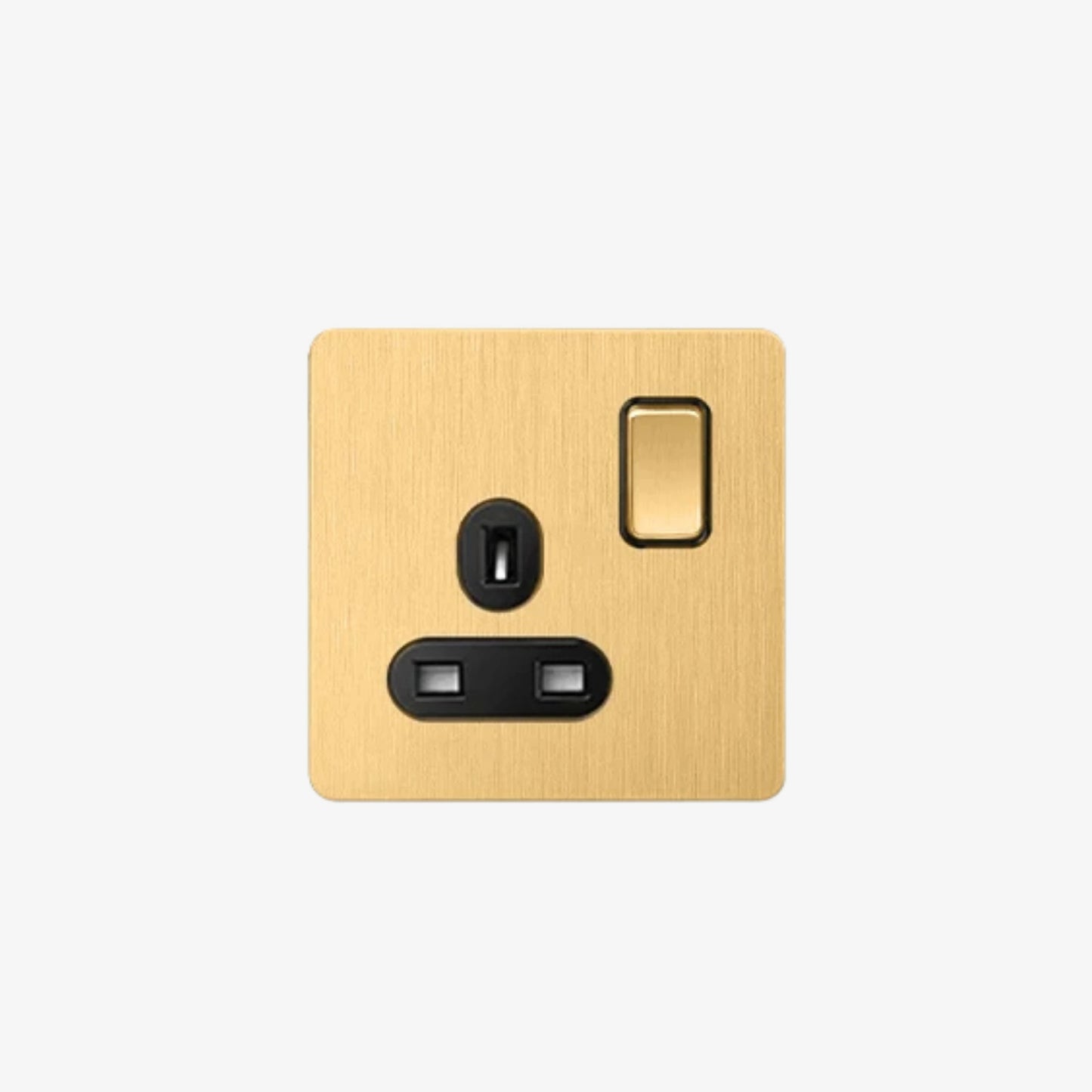 Opal One - 1 Gang 1 UK Socket Wall Switch