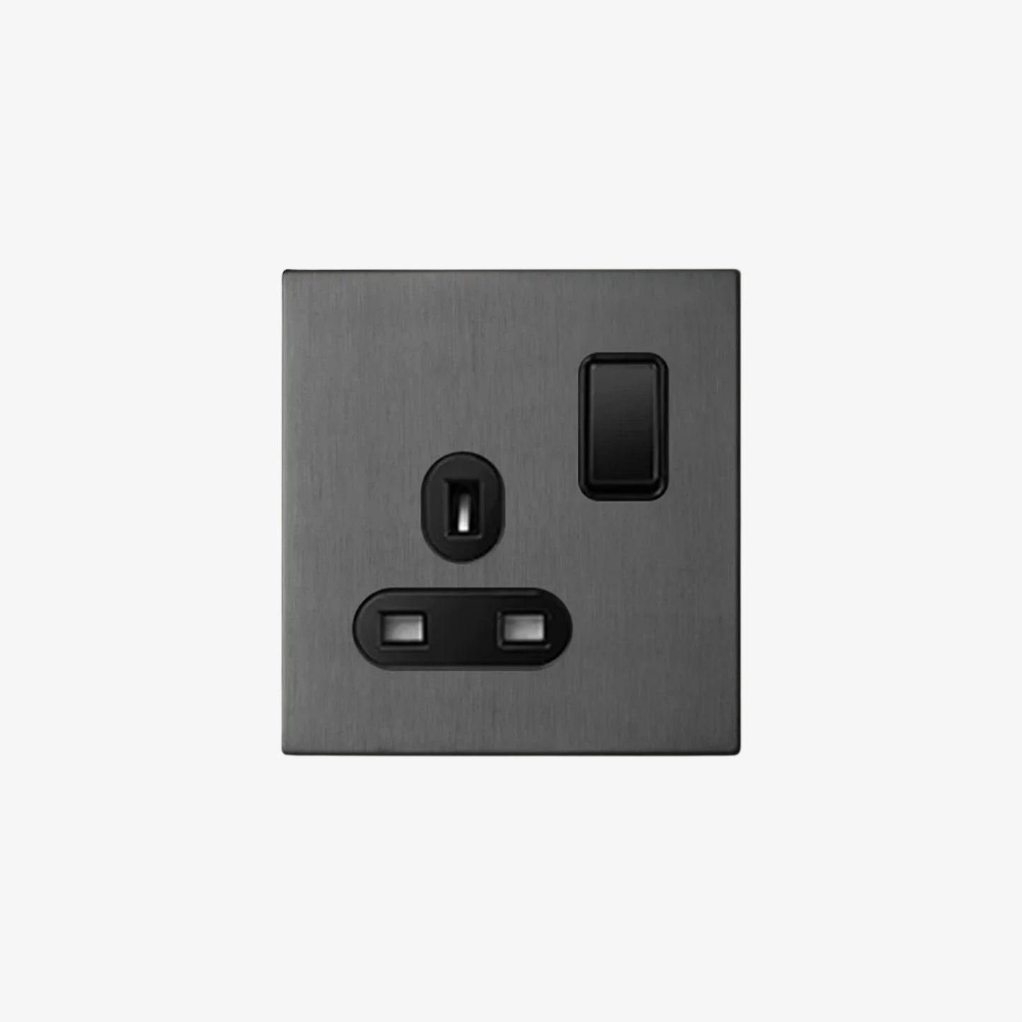 Opal One - 1 Gang 1 UK Socket Wall Switch