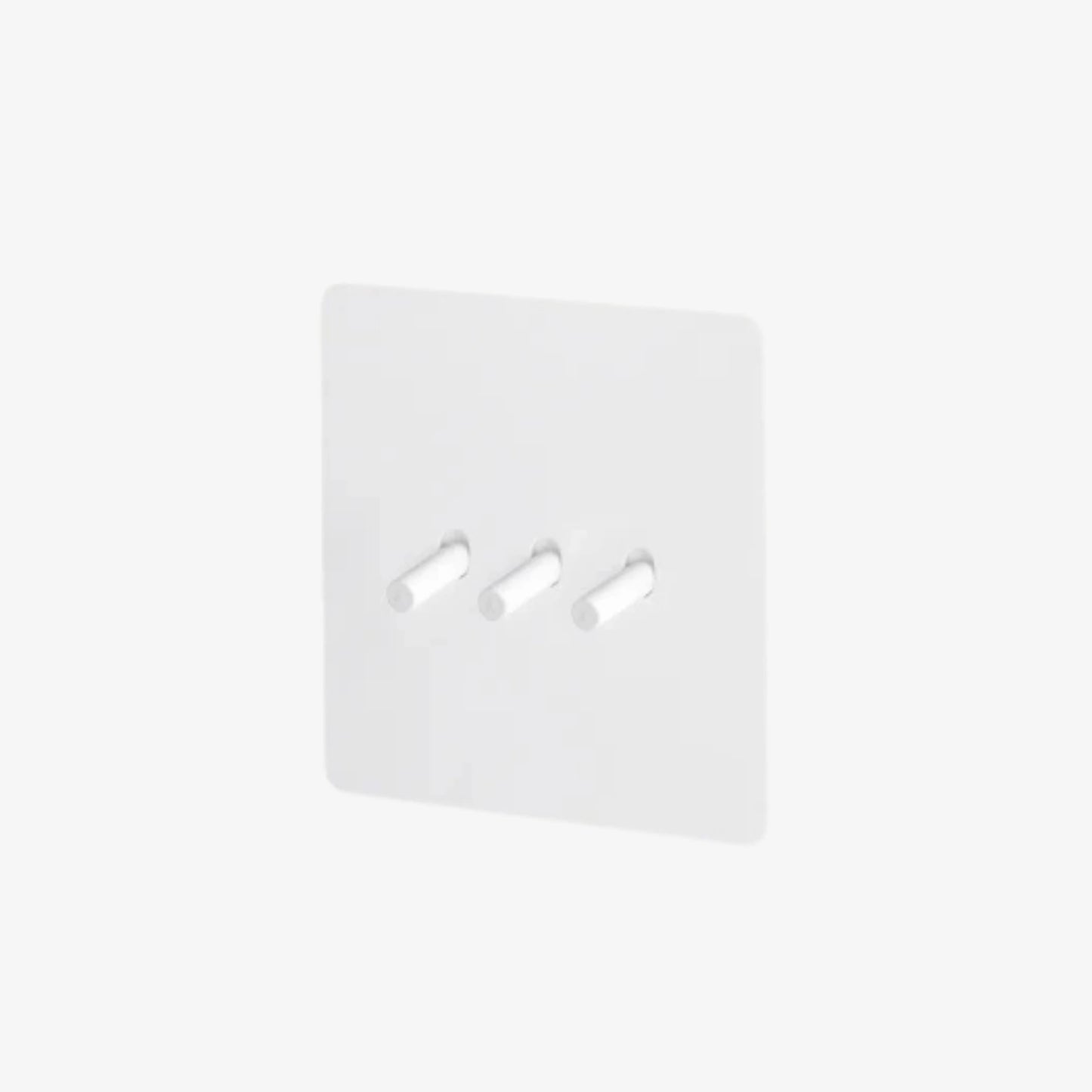 Velaris Three - 3 Gang Wall Switch (2 Way)