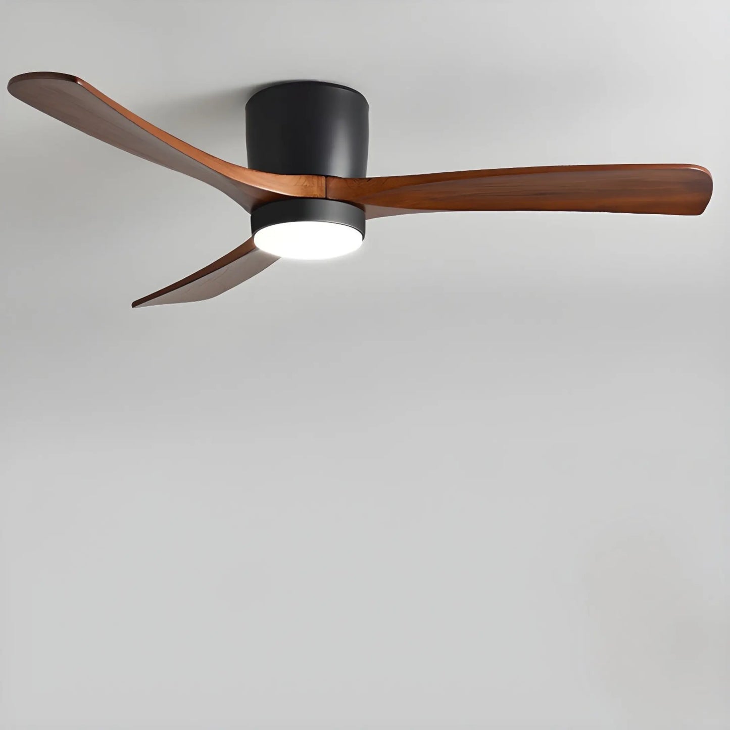 Sylvara – Nordic Wooden Ceiling Fan Light