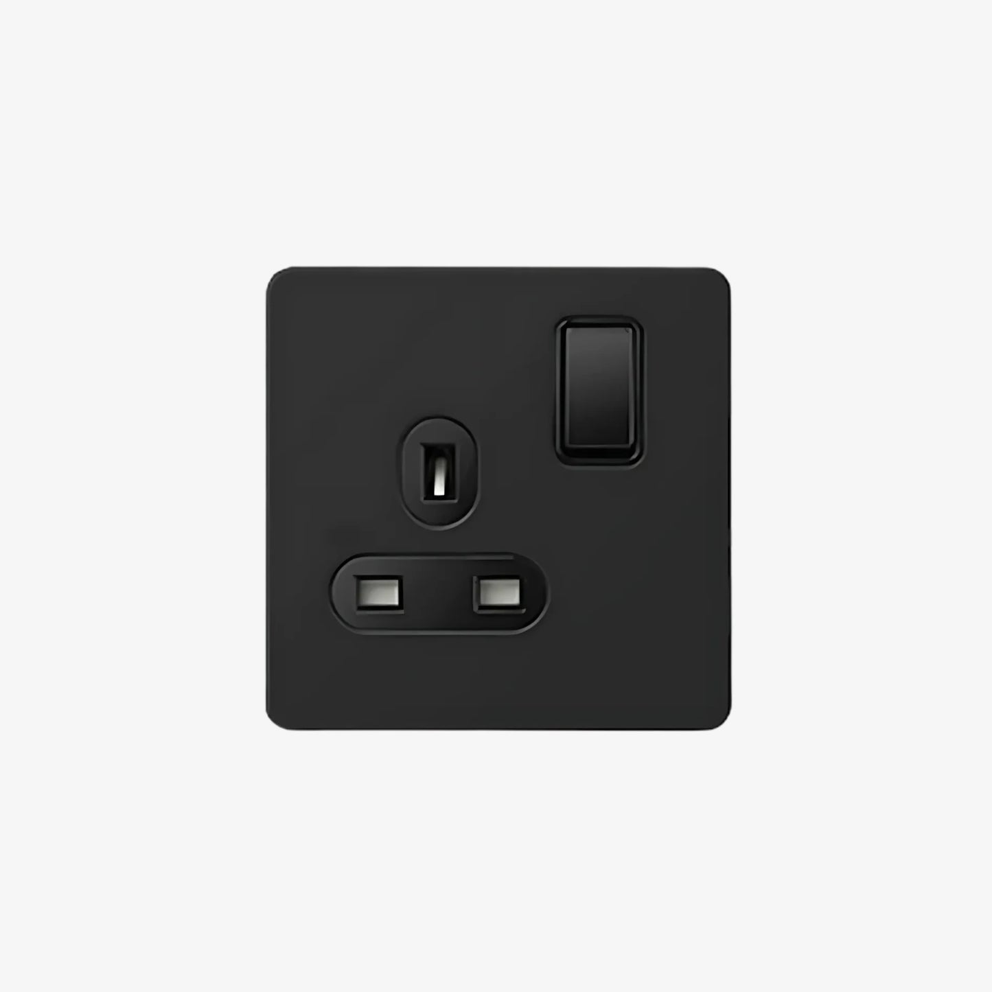Opal One - 1 Gang 1 UK Socket Wall Switch