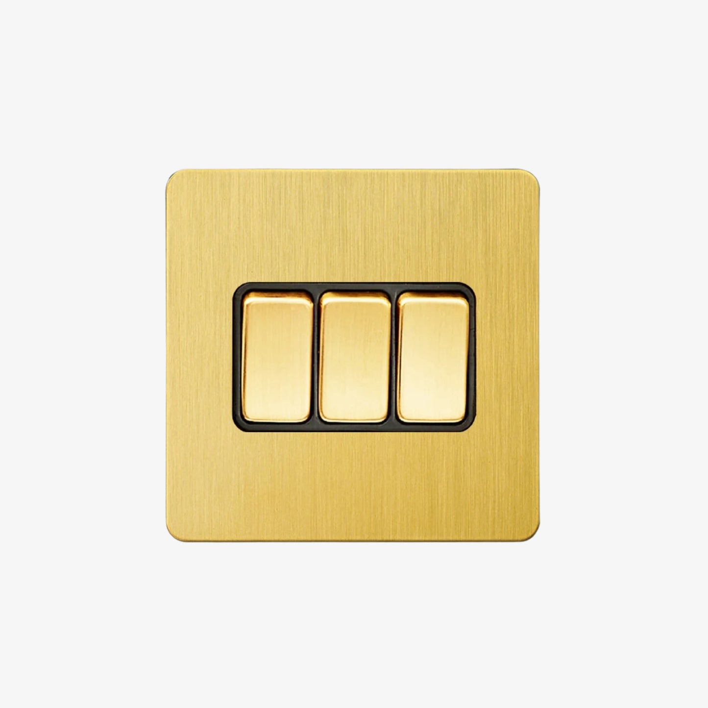 Velaris Three - 3 Gang Wall Switch (2 Way)