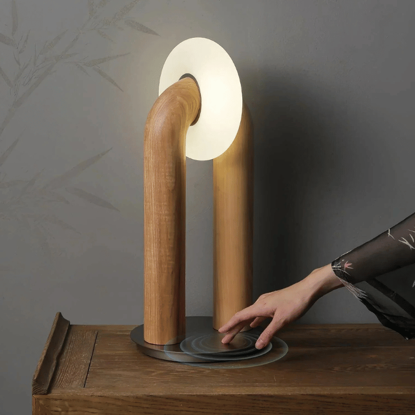 Anello – Wood Touch Table Lamp