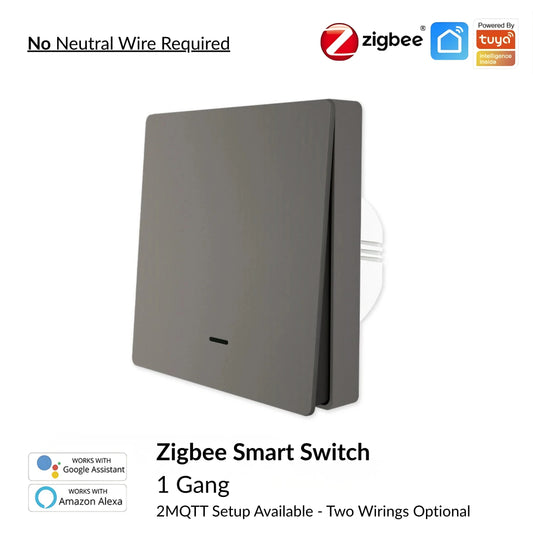 Moes - Zigbee Smart Switch (Google/Amazon Alexa Compatible)