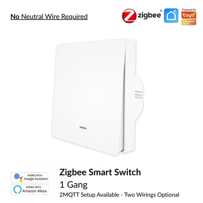 Moes - Zigbee Smart Switch (Google/Amazon Alexa Compatible)