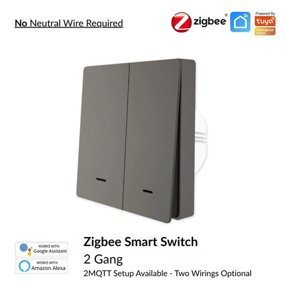 Moes - Zigbee Smart Switch (Google/Amazon Alexa Compatible)