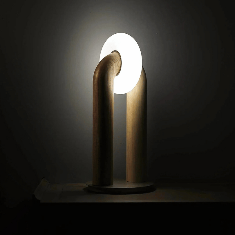 Anello – Wood Touch Table Lamp