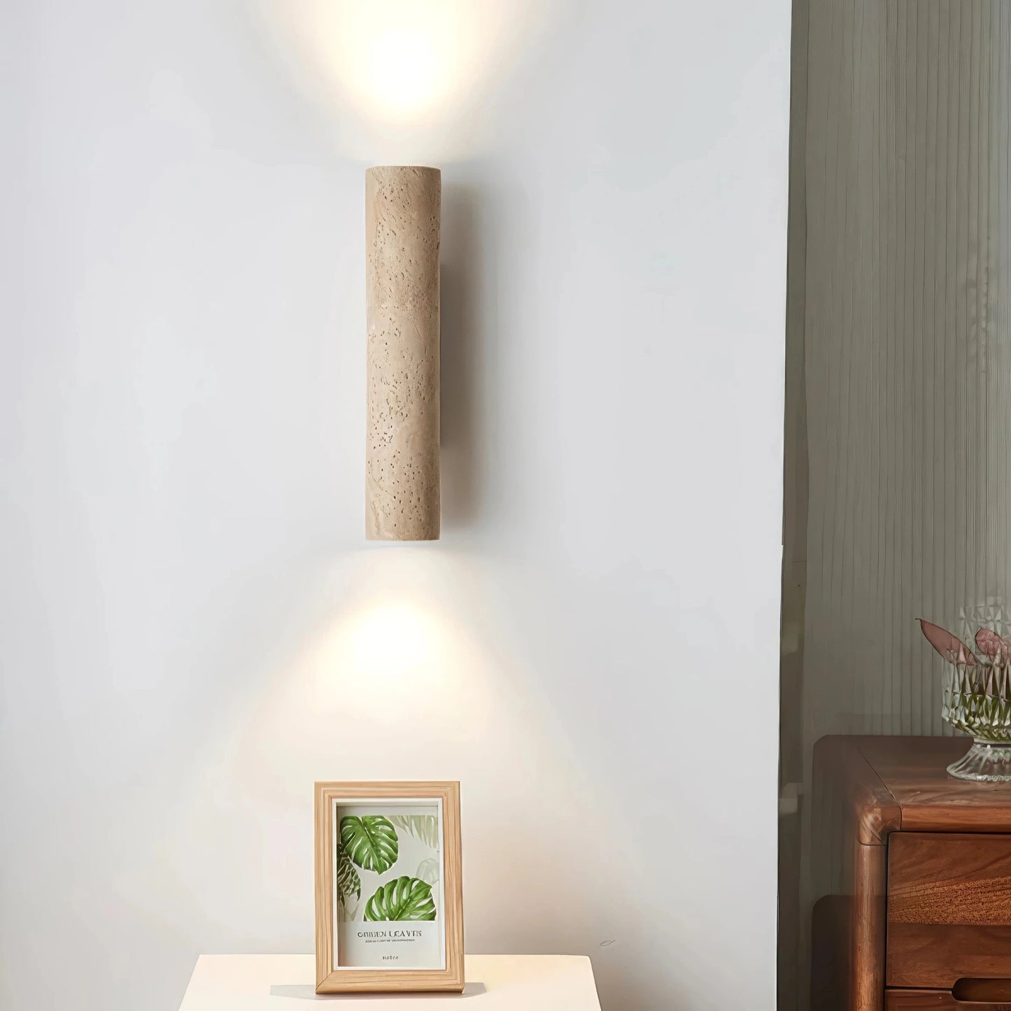 Marbelle – Travertine Stone Wall Sconce