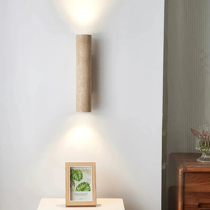 Marbelle – Travertine Stone Wall Sconce