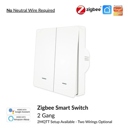 Moes - Zigbee Smart Switch (Google/Amazon Alexa Compatible)