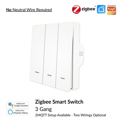 Moes - Zigbee Smart Switch (Google/Amazon Alexa Compatible)