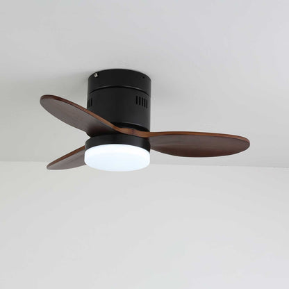 Calix - Nordic Wooden Ceiling Fan Light