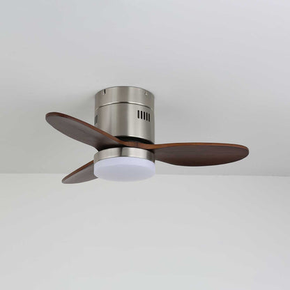 Calix - Nordic Wooden Ceiling Fan Light