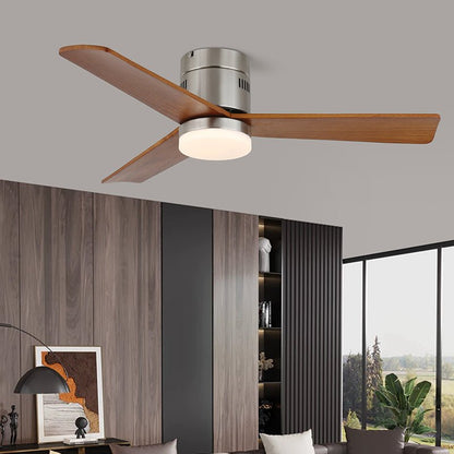 Zephyr – Nordic Wooden Ceiling Fan Light