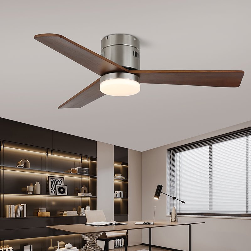 Zephyr – Nordic Wooden Ceiling Fan Light