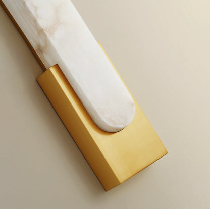 Althaea - Alabaster Wall Light