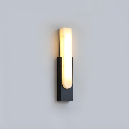 Althaea - Alabaster Wall Light