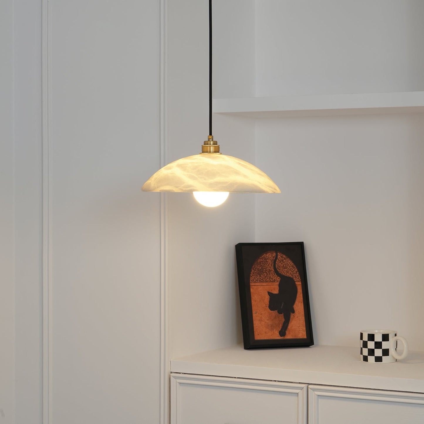 Haxen - Alabaster Pendant Light