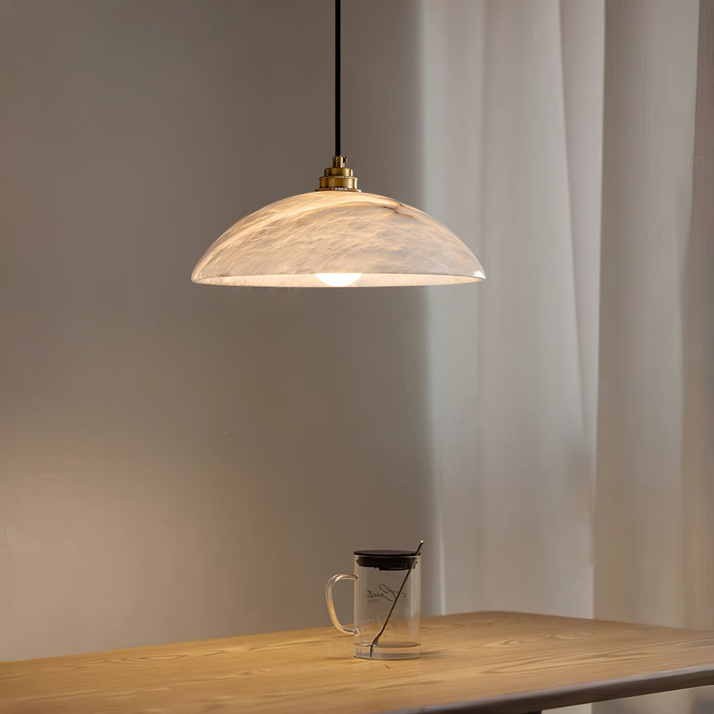 Haxen - Alabaster Pendant Light