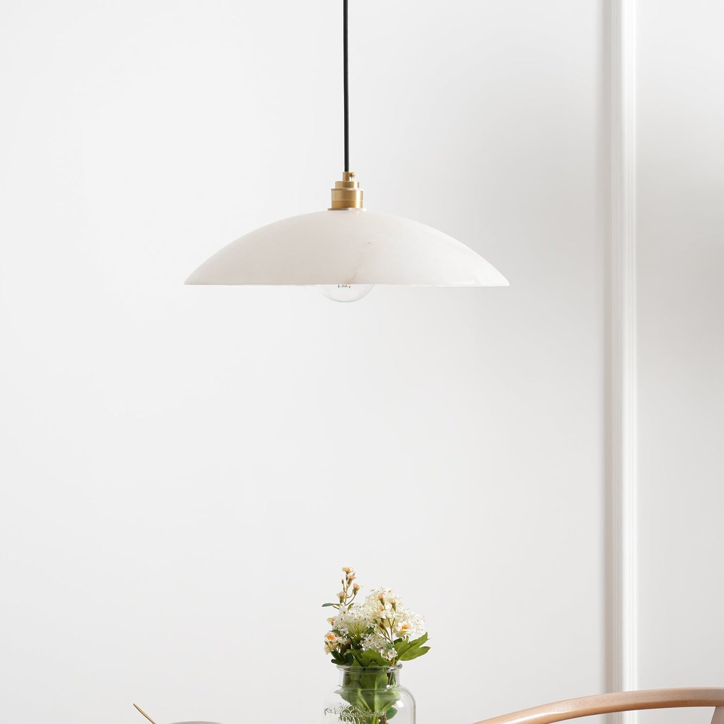 Haxen - Alabaster Pendant Light
