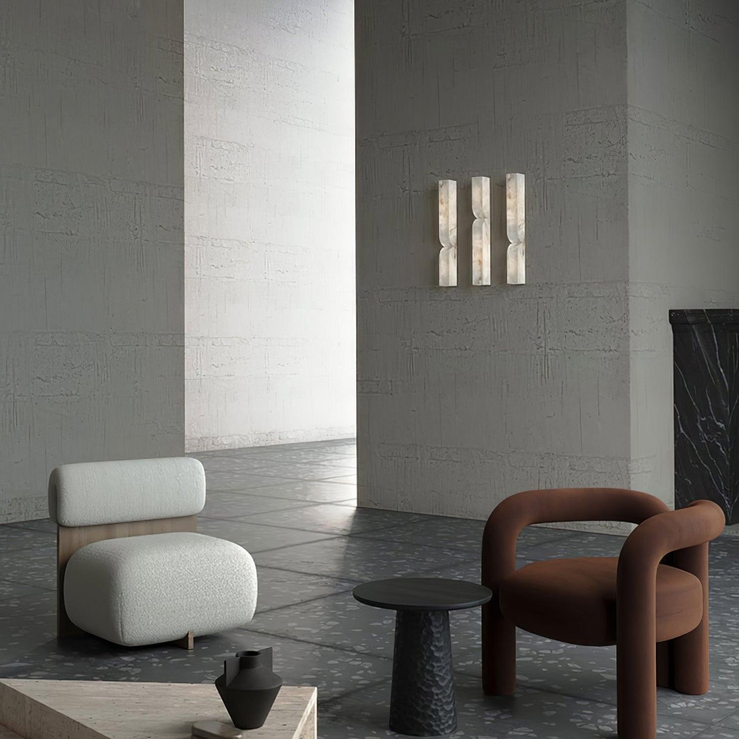 Cassia – Alabaster Design Wall Sconce