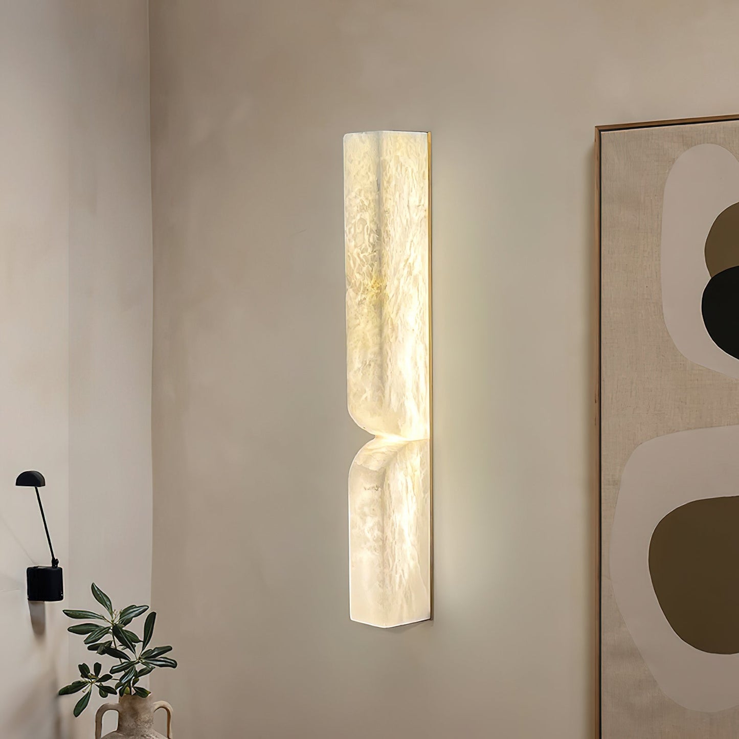 Cassia – Alabaster Design Wall Sconce