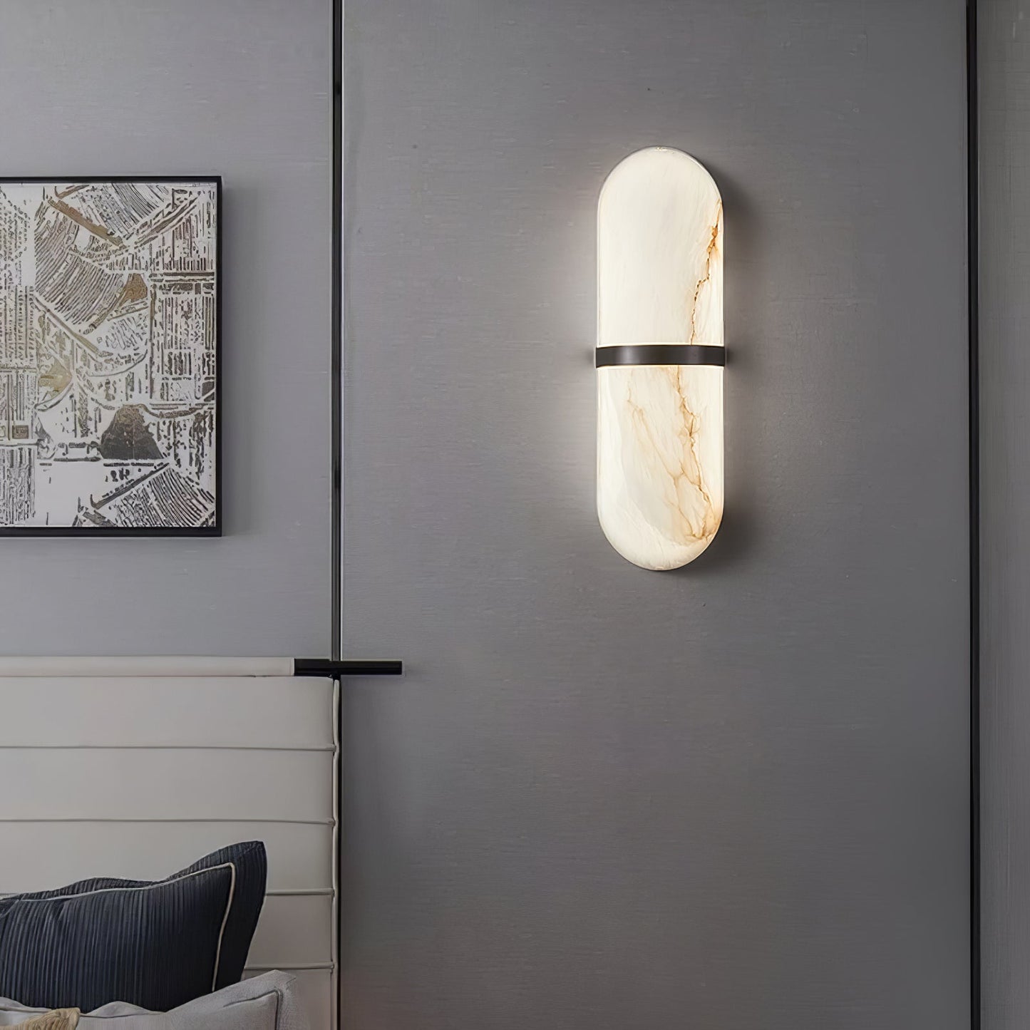Selenia - Alabaster Wall Light