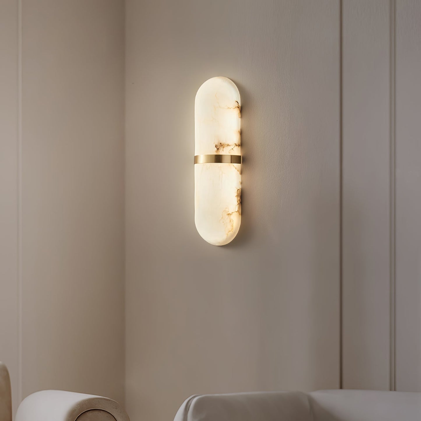 Selenia - Alabaster Wall Light