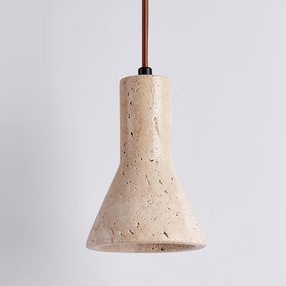 Zeryn - Travertine Stone Pendant Light