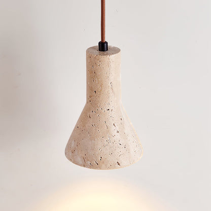 Zeryn - Travertine Stone Pendant Light