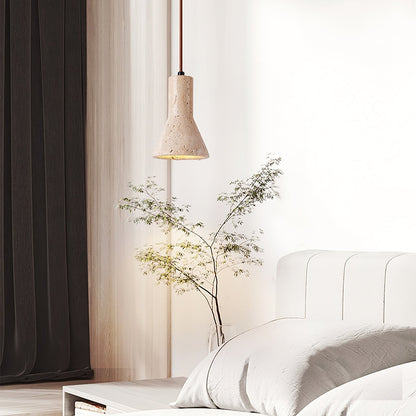 Zeryn - Travertine Stone Pendant Light