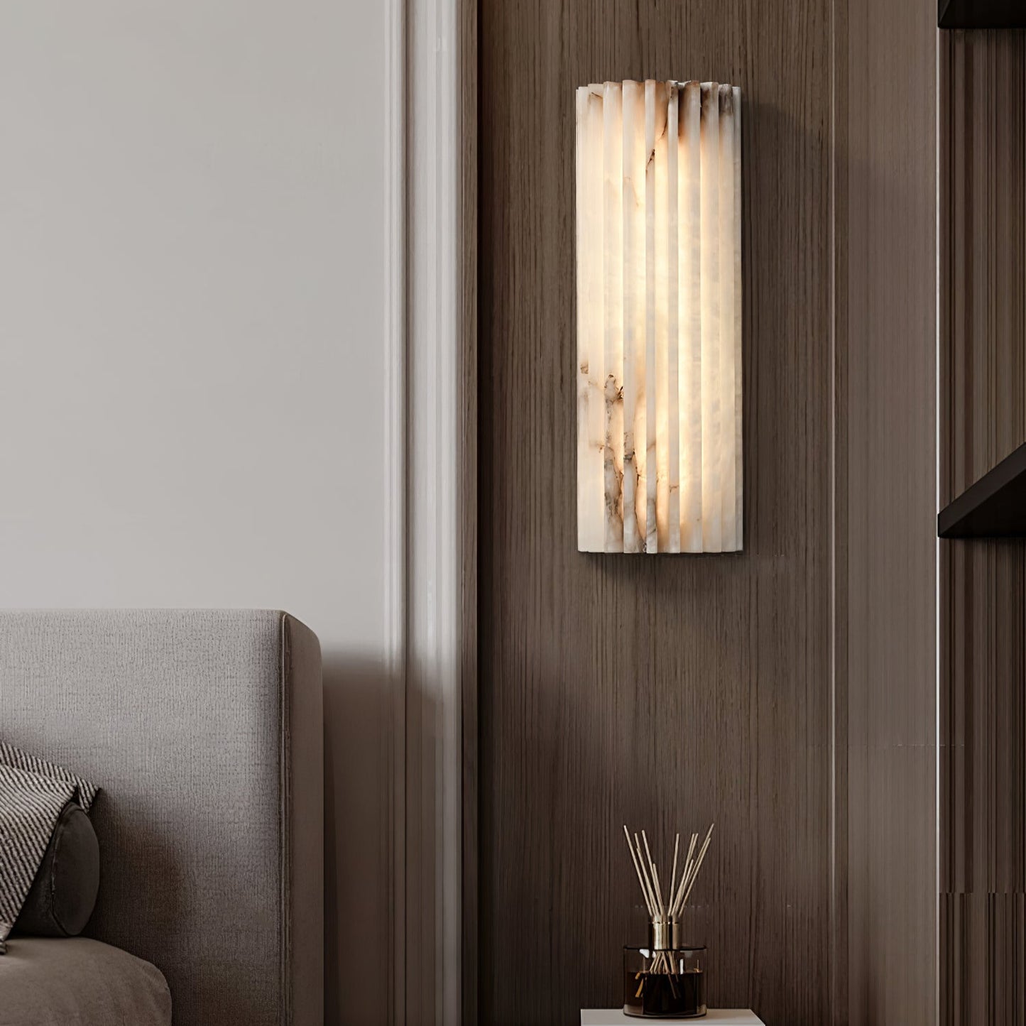 Ismera - Alabaster Wall Light