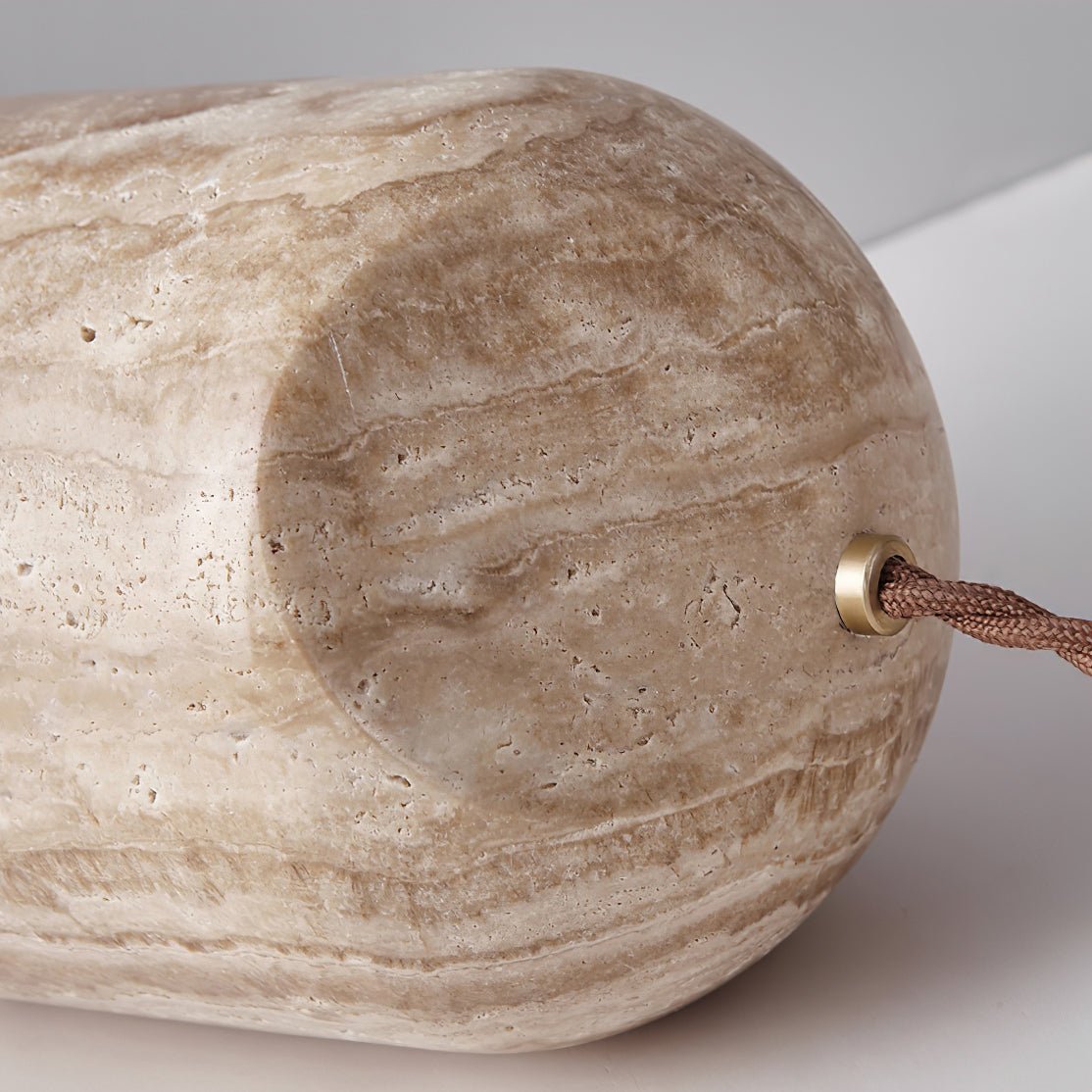 Viora - Travertine Stone Table Lamp
