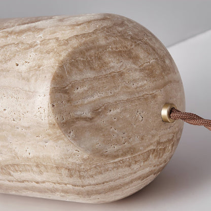 Viora - Travertine Stone Table Lamp