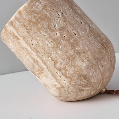Viora - Travertine Stone Table Lamp