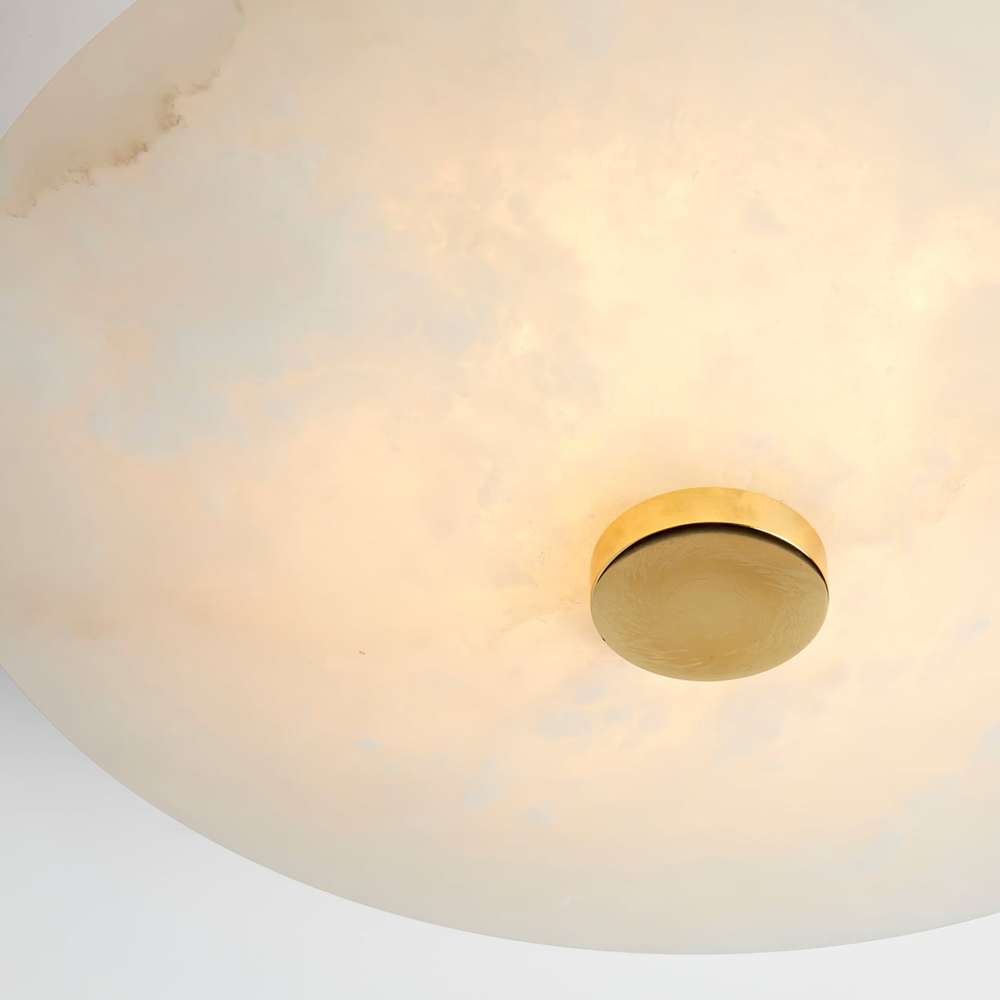 Sylva - Alabaster Semi-Flush Ceiling Light