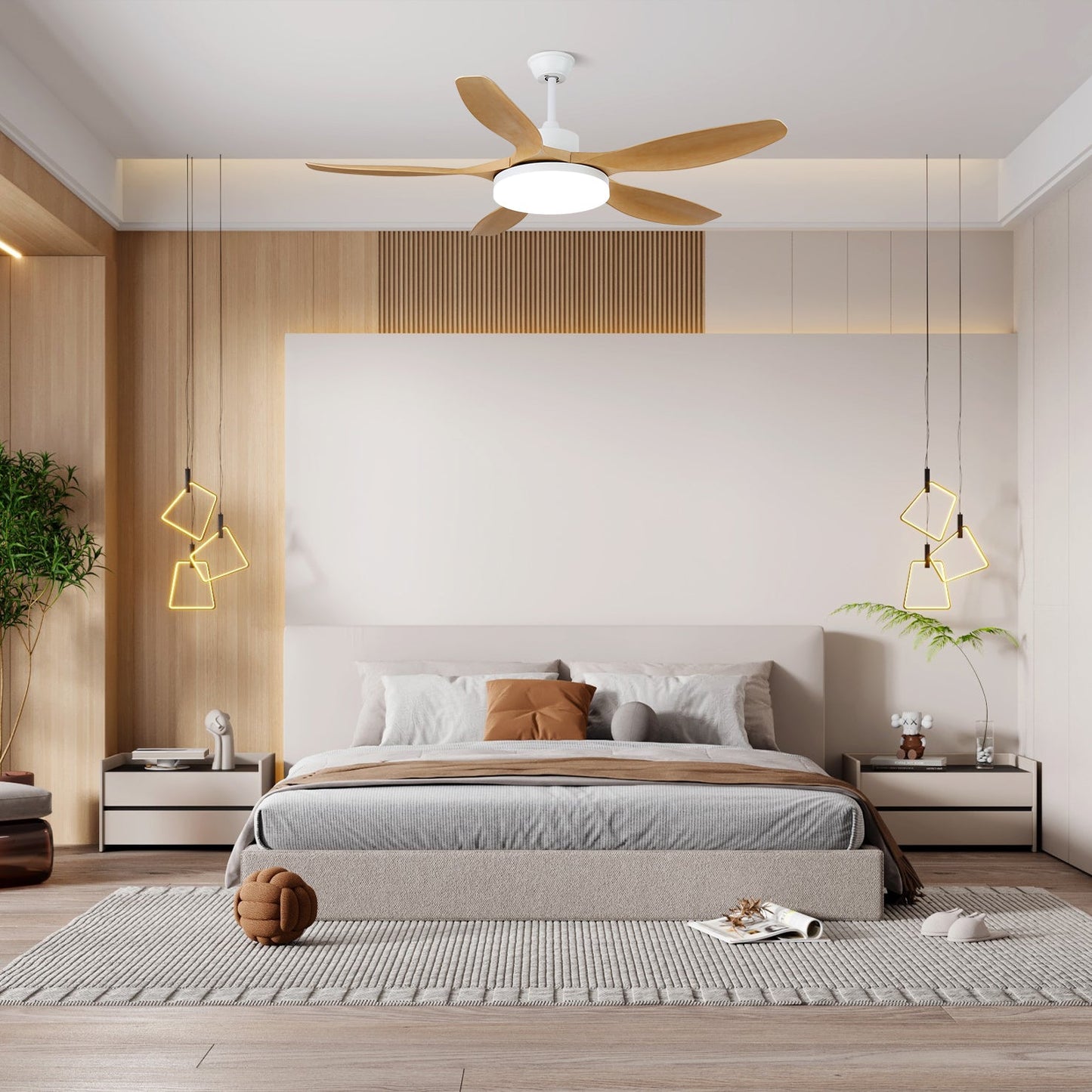Lirien – Nordic Style Ceiling Fan Light