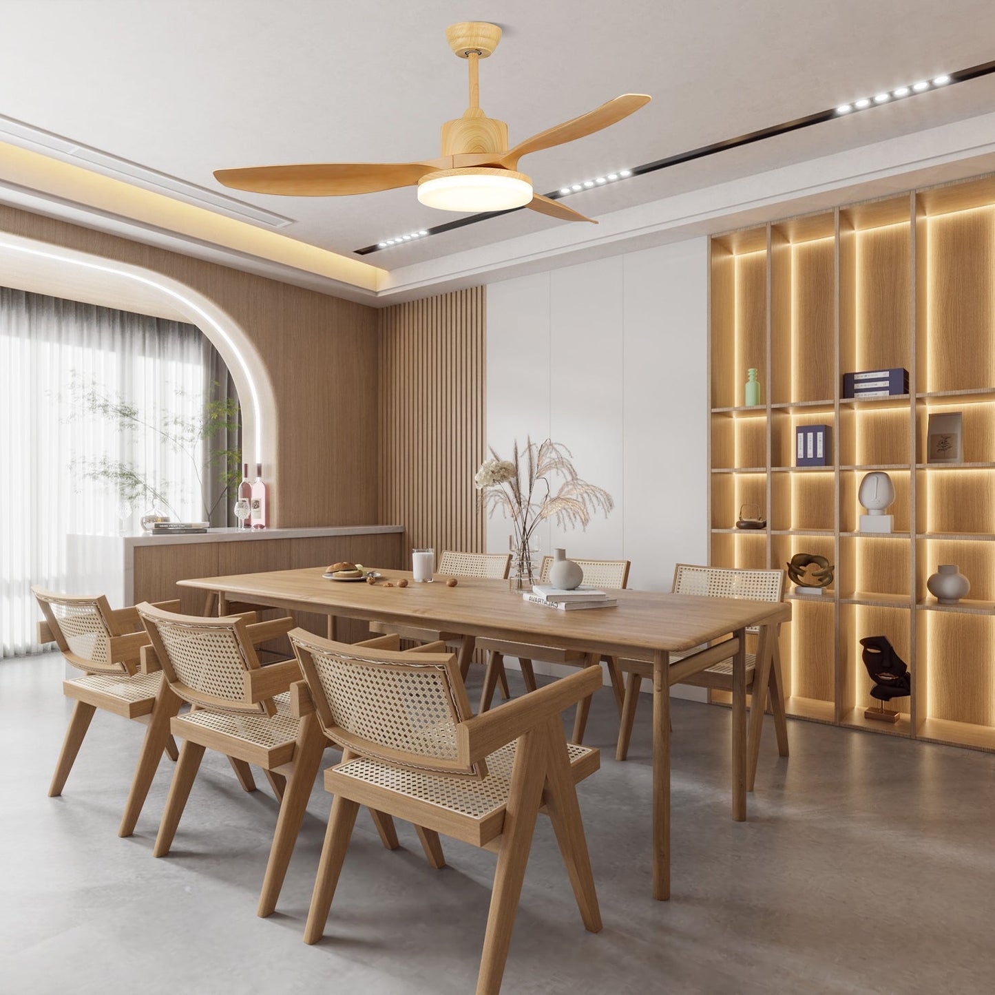 Lirien – Nordic Style Ceiling Fan Light