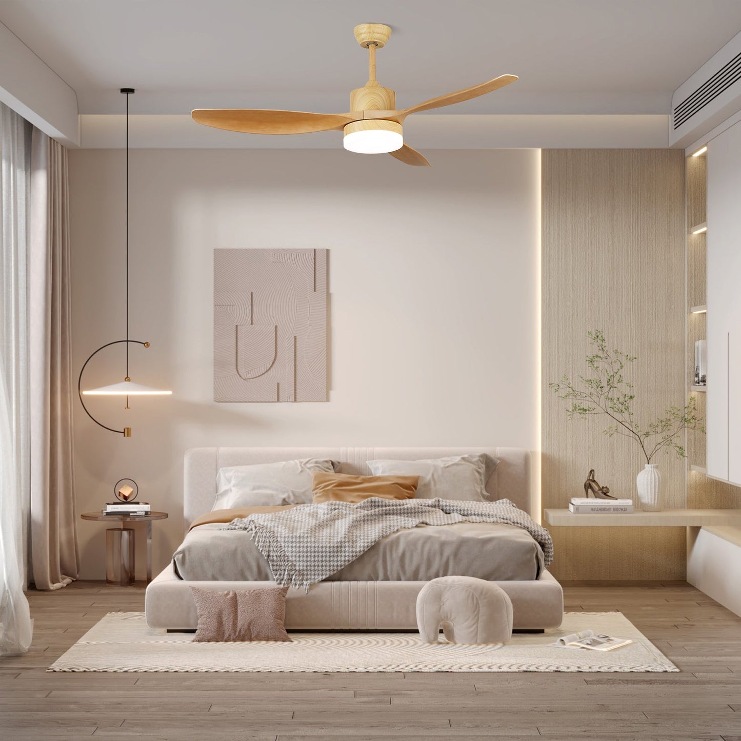 Lirien – Nordic Style Ceiling Fan Light