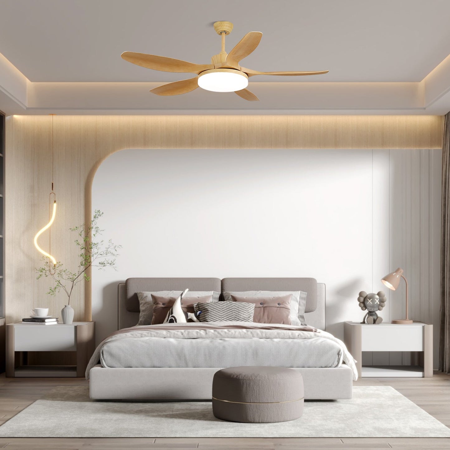 Lirien – Nordic Style Ceiling Fan Light