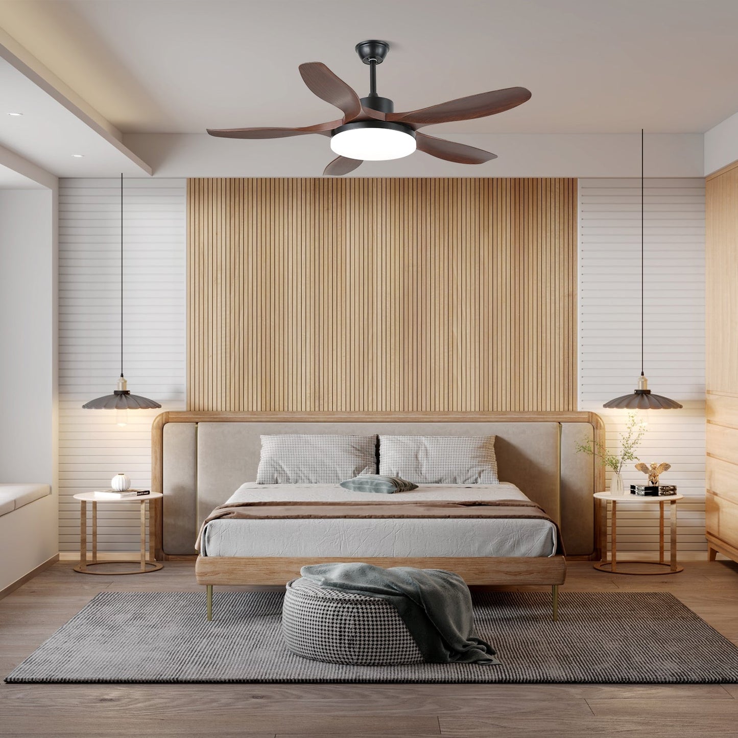Lirien – Nordic Style Ceiling Fan Light