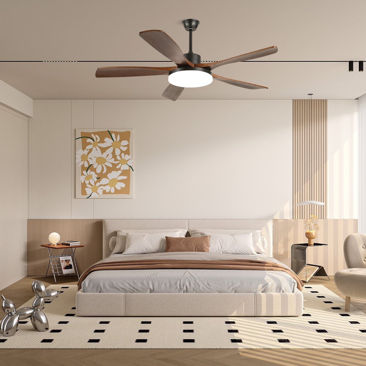 Lirien – Nordic Style Ceiling Fan Light